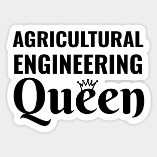 Agricultural Engineering Queen - Women in Stem Science Steminist Sticker